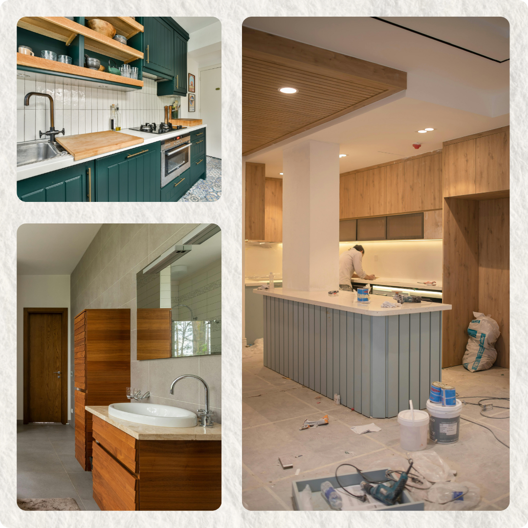 cuisine sur mesure, remplacement de cuisine, rénovation de salle de bain