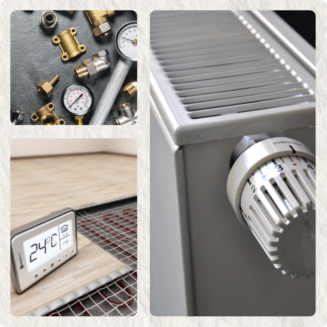 remplacement, réparation, installation, chauffage 