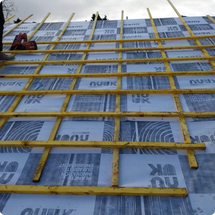 isolantion, isolants, laine de verre, laine de roche, cellulose de ouate, sarking, extérieur