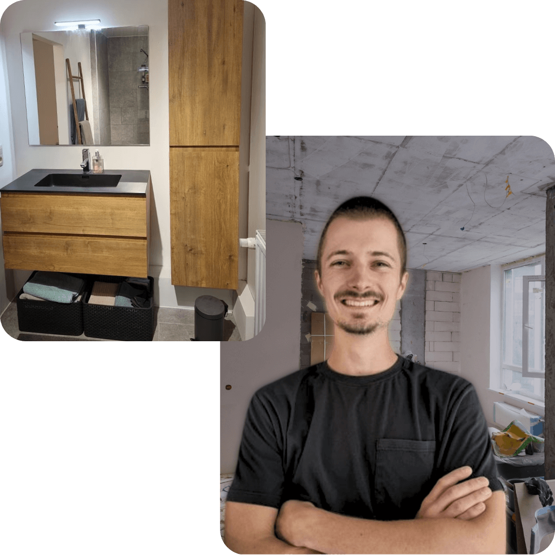 rénovation intérieure Kraainem, rénovation salle de bain Zaventem, rénovation cuisine Dilbeek, carrelage Bruxelles, plomberie, électricité, revêtements de sol, peinture, plafonnage, douche italienne, entrepreneur rénovation, artisan rénovation Kraainem, revêtements muraux, parquet, vinyle, panneaux muraux, rénovation complète, devis rénovation, qualité rénovation Bruxelles