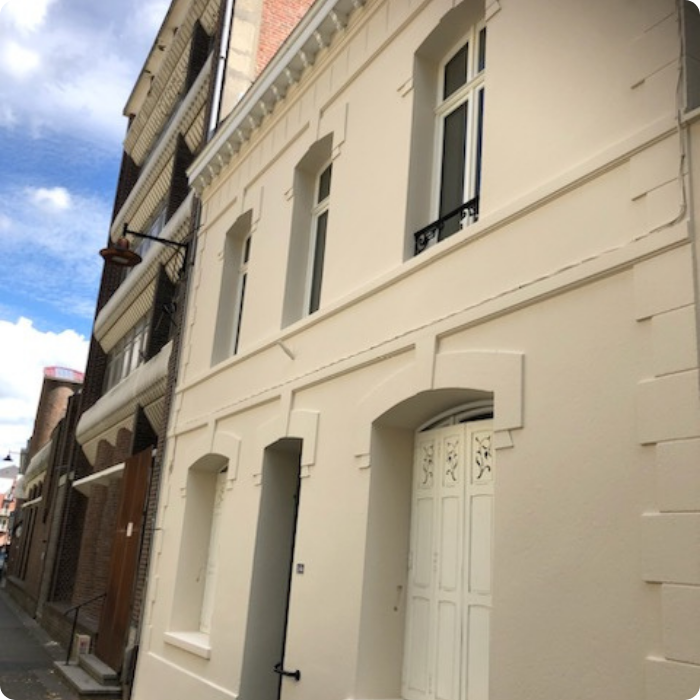 Peinture façade, pignon, peinture extérieure, rénovation façade, rénovation extérieure