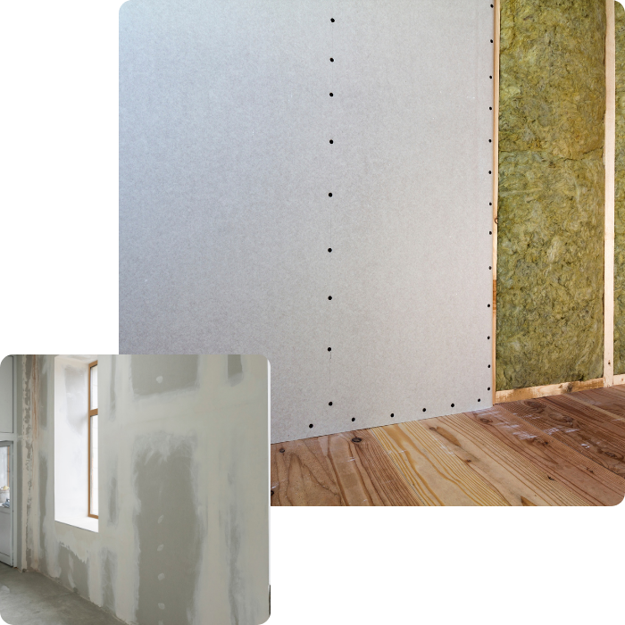 isolation, murs, sols, remise à neuf, intérieur, plâtrage, plafonnage, enduisage