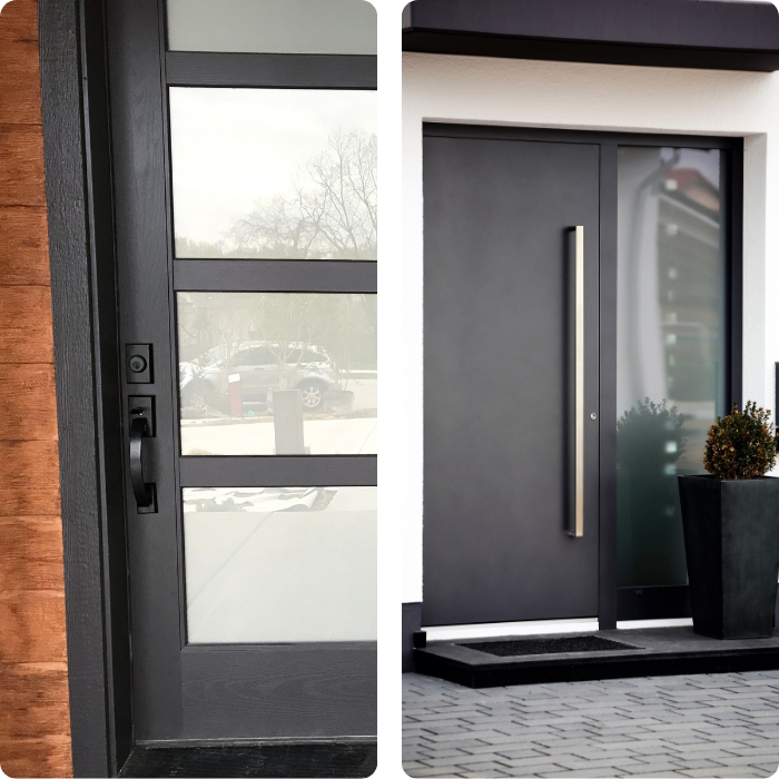 Porte, fenêtres, châssis, porte de garage, motorisé, automatique, moteur, porte d'entrée, installation