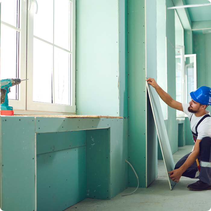 kleine klussen, doe-het-zelvers, doe-het-zelfwerkzaamheden, scheidingswanden, plafonds, verlaagde plafonds