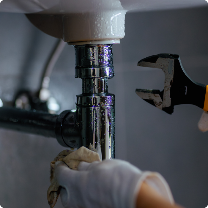 Plomberie, installation, tuyaux, évier, canlaisations, arrivée, sortie, eau, circuit, réseau