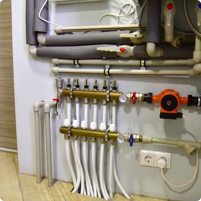 raccordement, chauffage, travaux de plomberie, récupération d'eau, évacuation d'eau