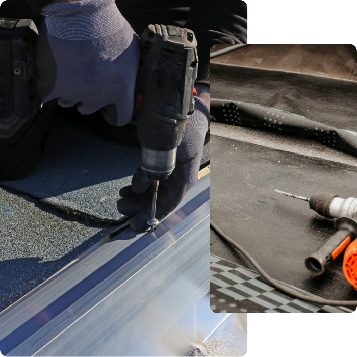 plat dak, hellend dak, dak, epdm, dakafdichting