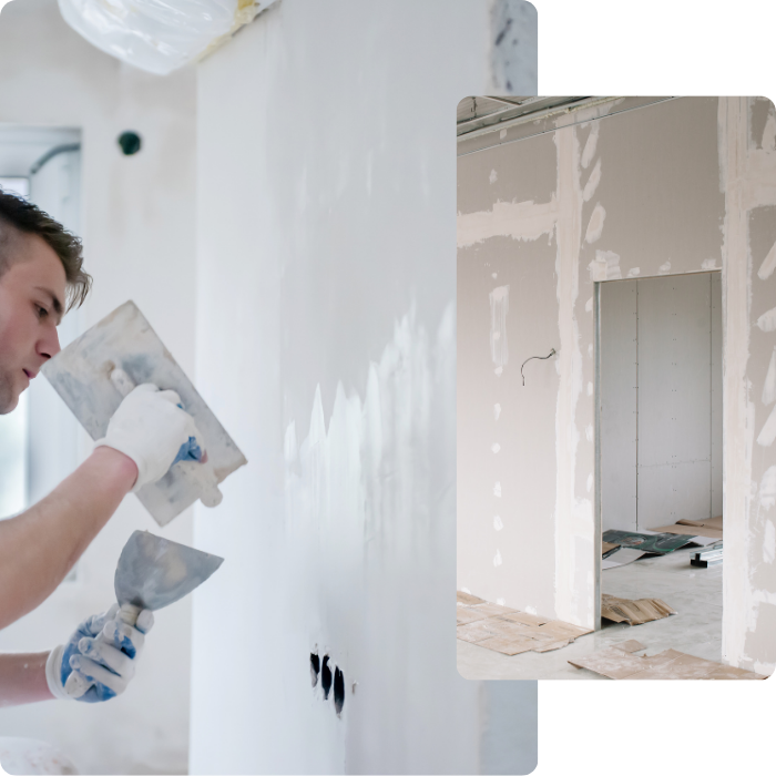 rénovation, générale, annexe, extension, transformation, plafonnage, cloison, sols, parquet, revêtements, salle de bain