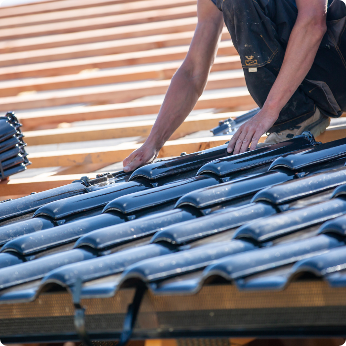 Toiture, couvreur, toit, couverture, construction, charpente, gros oeuvre