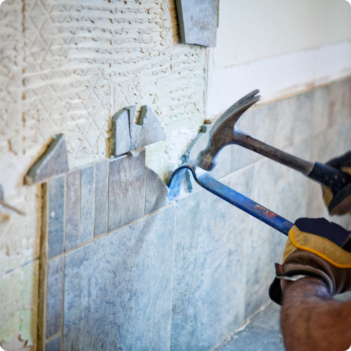 démolition partielle, totale, chantier, professionnels