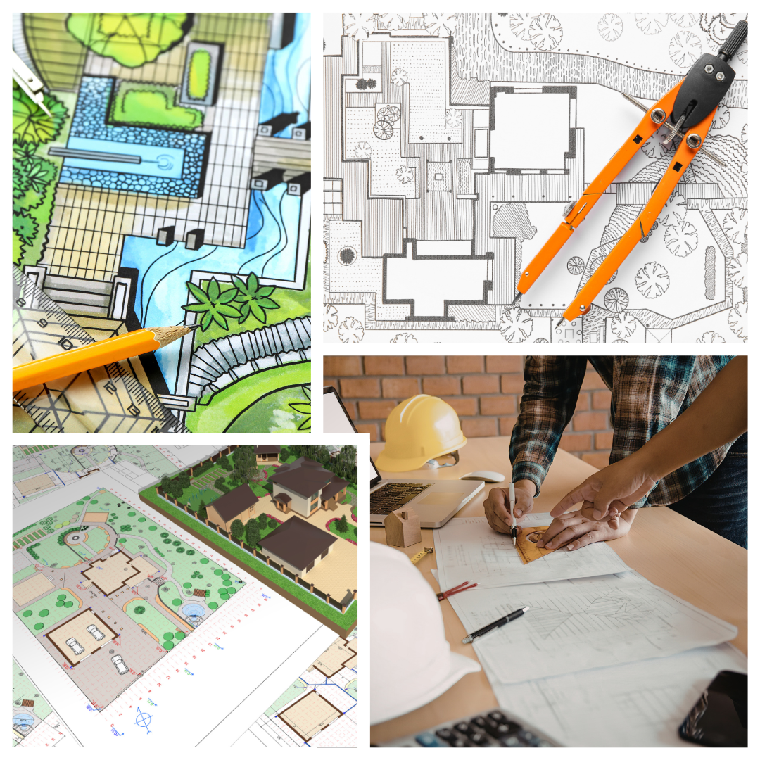Plans, dessin de constrcution, Sketchup