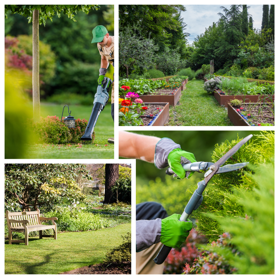 entretien de jardin, escalier extérieur, abri de jardin, annexe