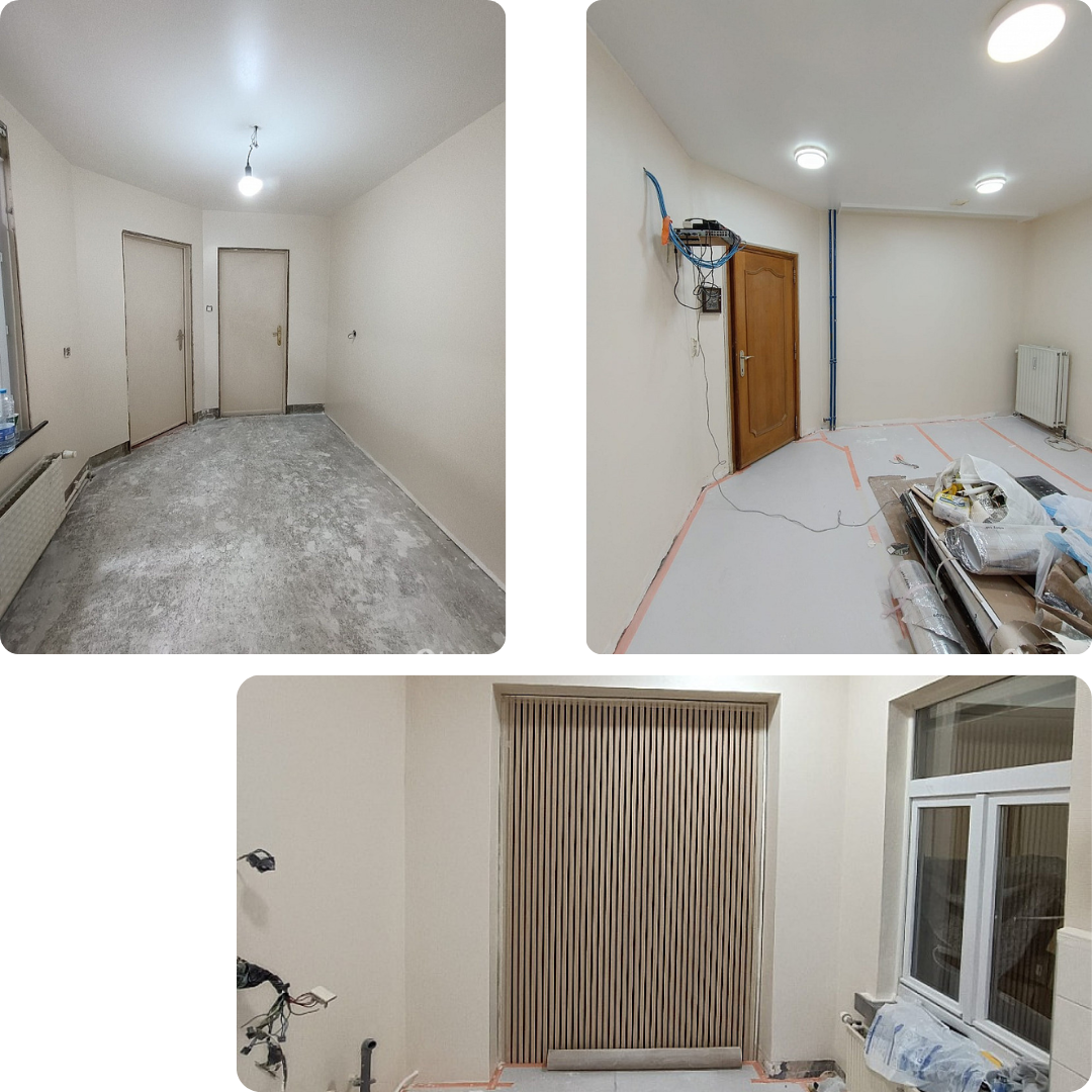 Travaux de rénovation intérieure à Wemmel