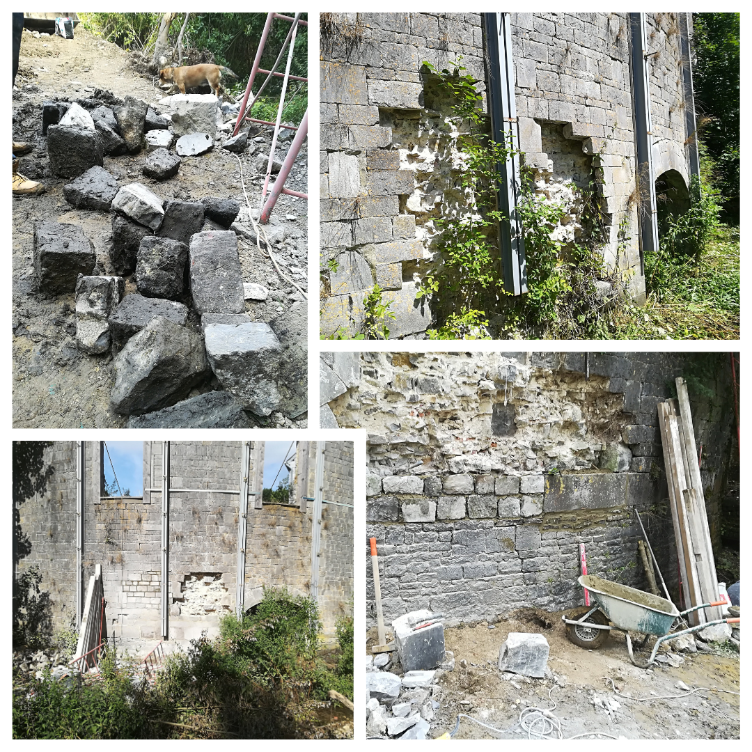 taille de pierre, extérieur