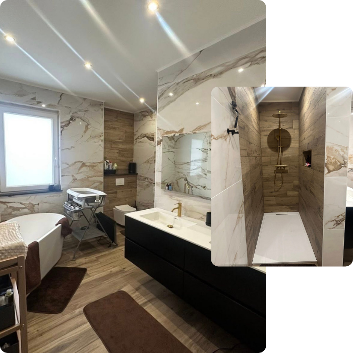 Carreleur, carrelage, carreaux, murs, sols, intérieur, salle de bain, cuisine, pose