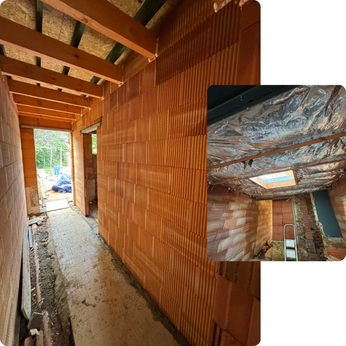 Gros oeuvre, maçonnerie, construction, rénovation, maison, habitation, toiture, parachèvement, plafonnage