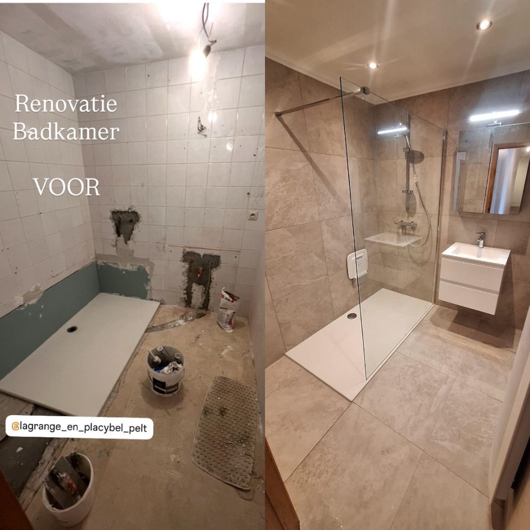 badkamer, renovatie, renovatiewerkzaamheden, badkamerrenovatie, badkuip, douche, wandtegels, muren