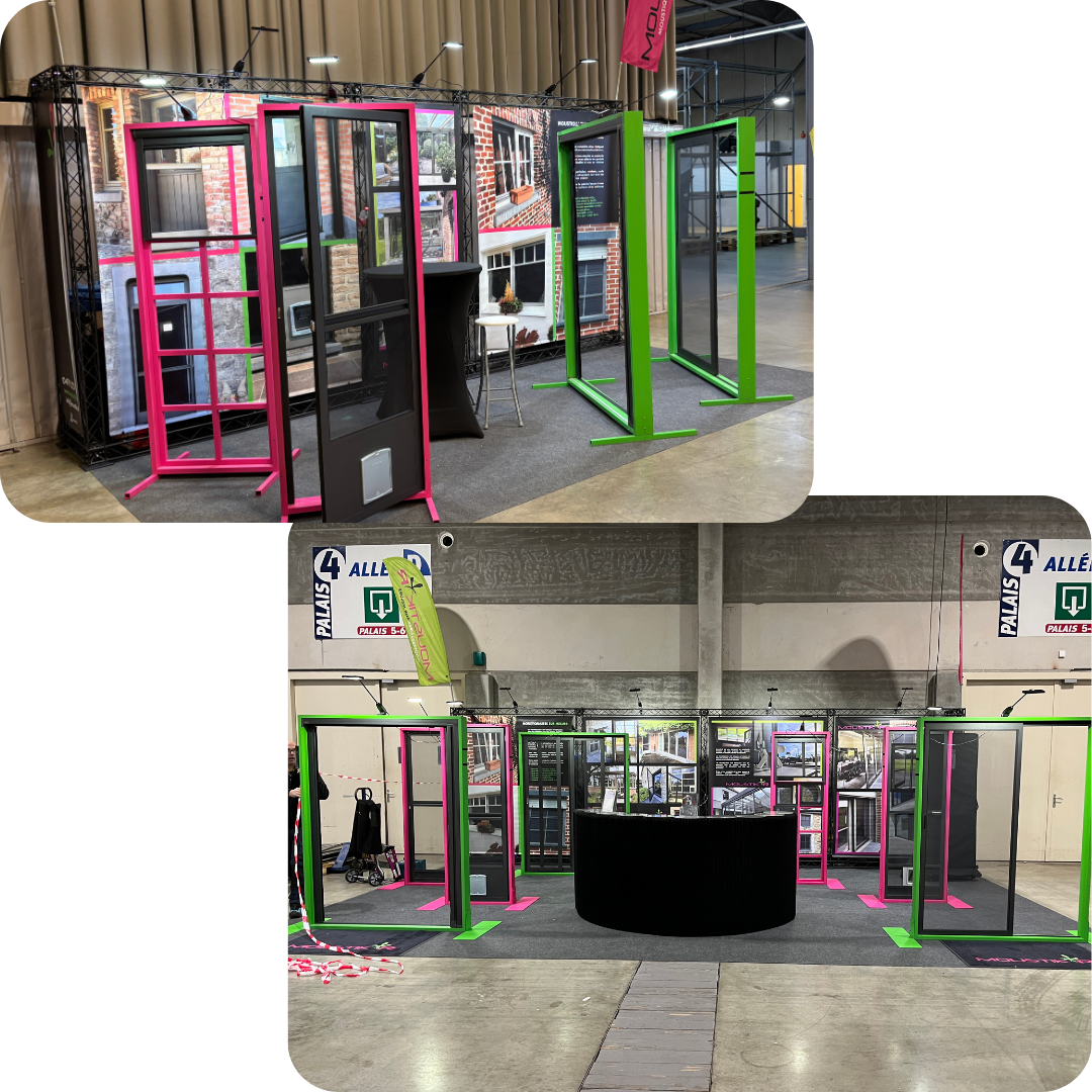 Montage de moustiquaire coulissante