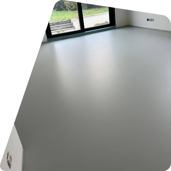 Nouveau sols, coulage, résine, rénovation des sols, travaux, rénovation intérieure