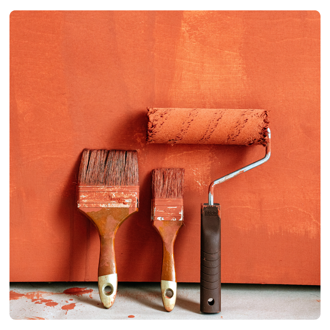 Travaux de peinture, espaces intérieur, murs et plafonds