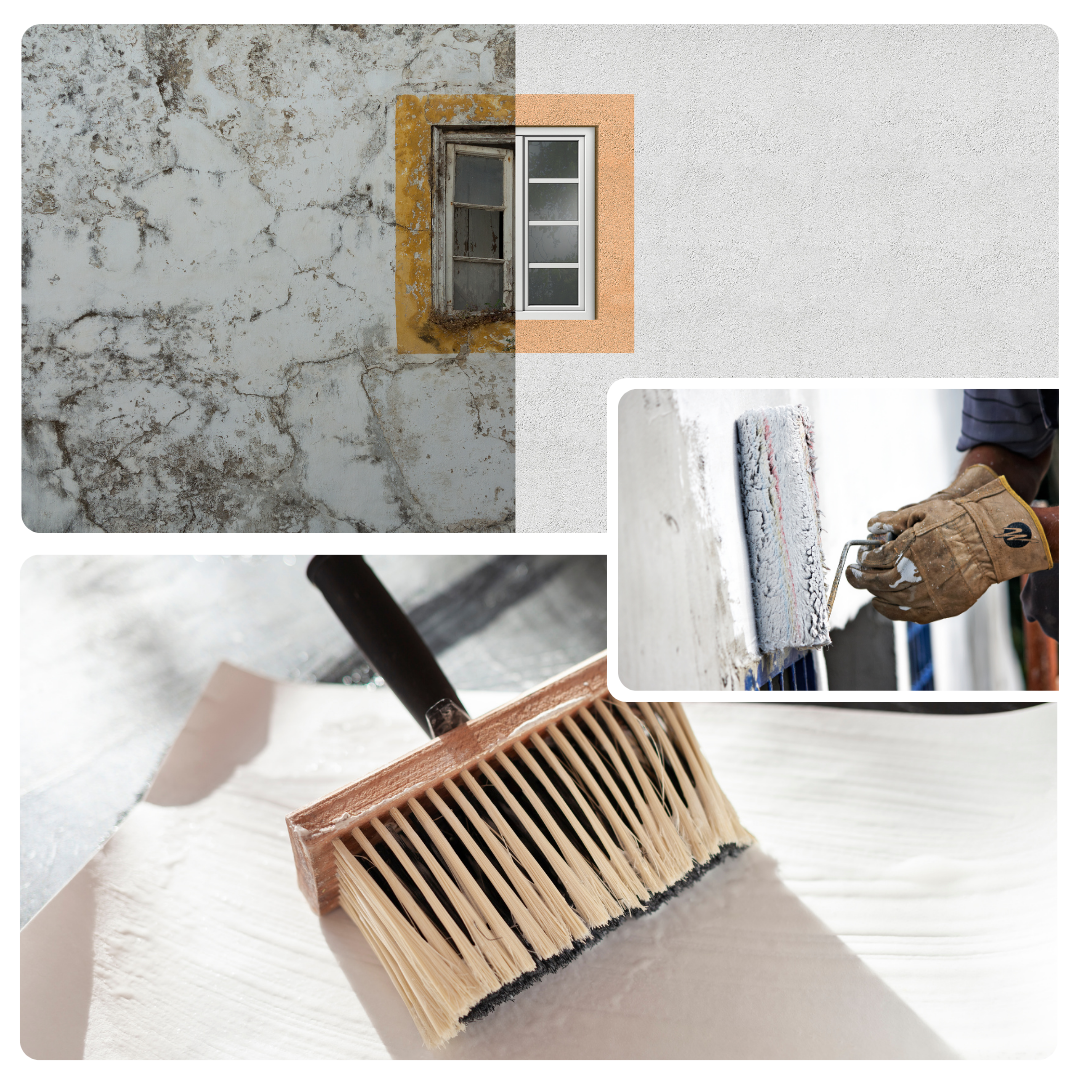 Rénovation, intérieur, extérieur, peinture