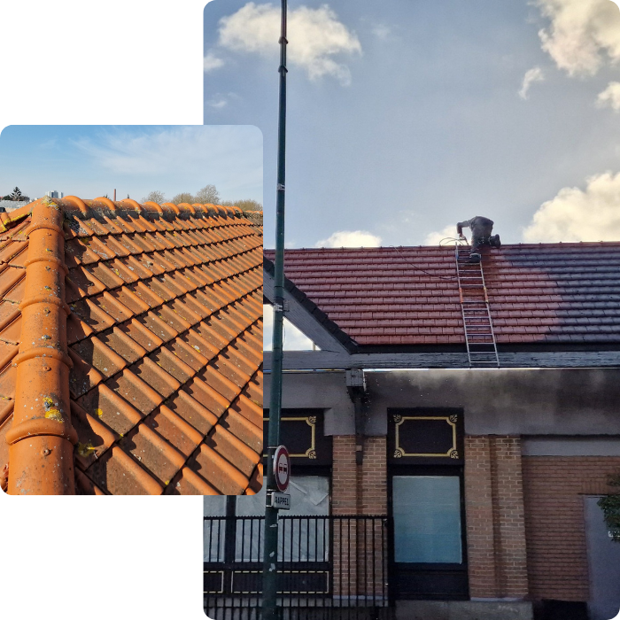 Maçonnerie, cheminée, rejointoyage, façade, maison, traavux de rénovation