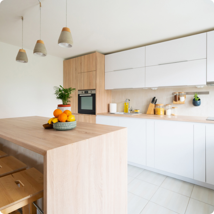 Nouvelle cuisine, tiroir, rangements de cuisine, credence