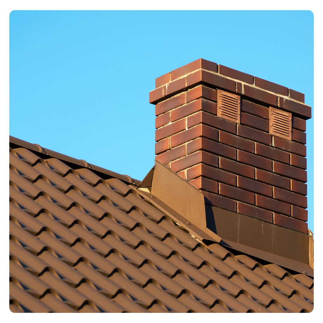 souche de cheminée, réparation, cheminée