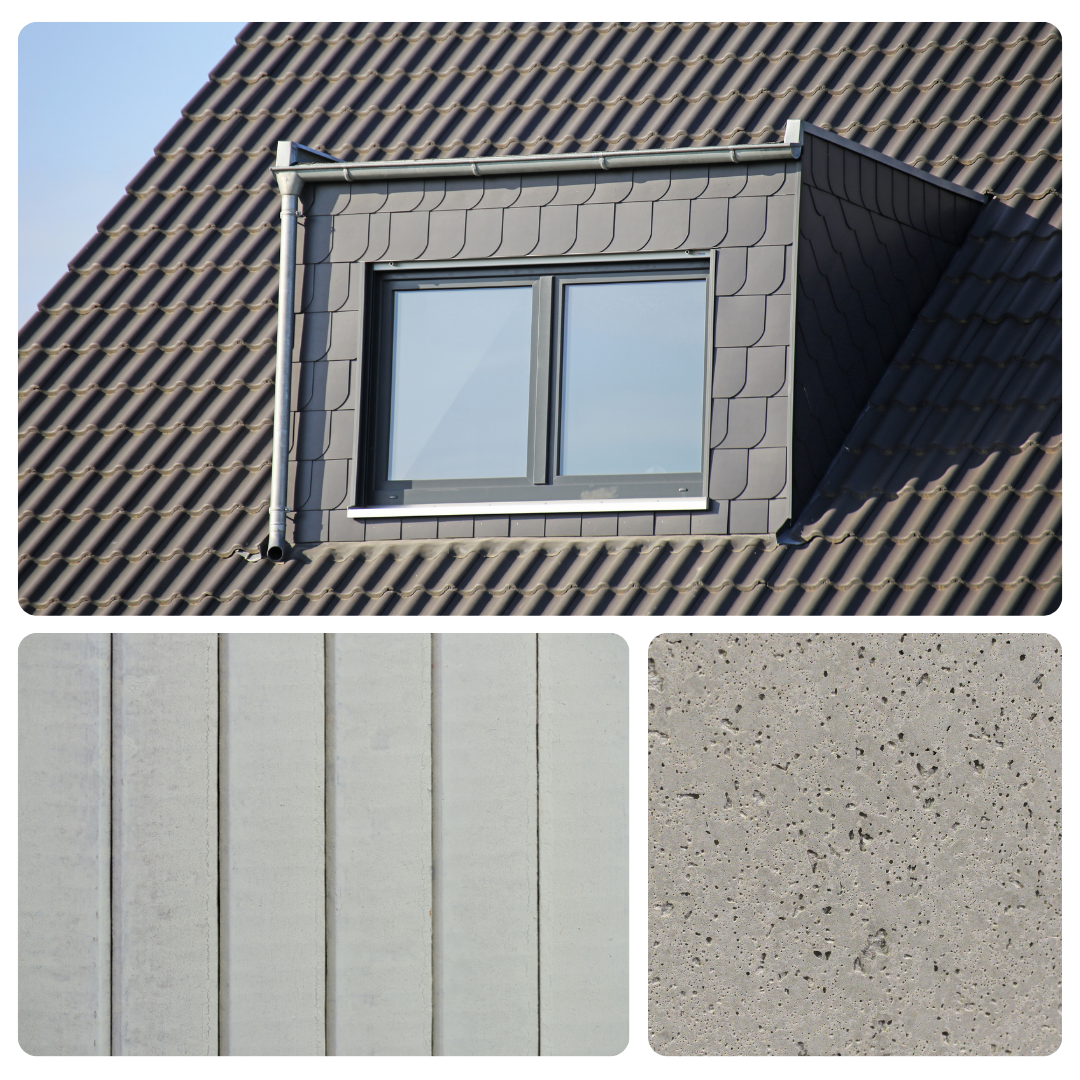 bardages, panneau fibre de ciment, aluminum Prefa