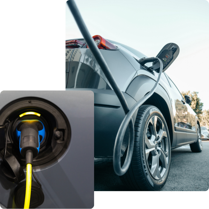 Borne de recharge, recharge voiture, voiture électrique, prise, puissance, radidité, perfomance