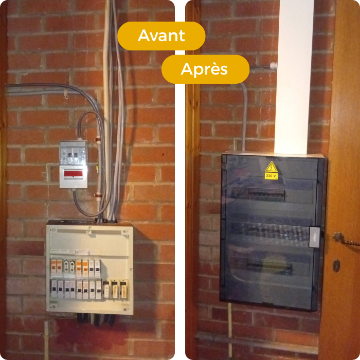 Réparation, mise en conformité, normes électriques, RGIE, révision, rénovation électrique