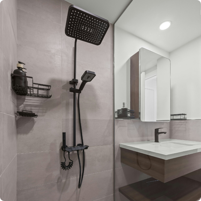 Rénovation, travaux, salle de bian, sanitaire, équipements, douche, baignoire, lavabos, toilettes, carrelage