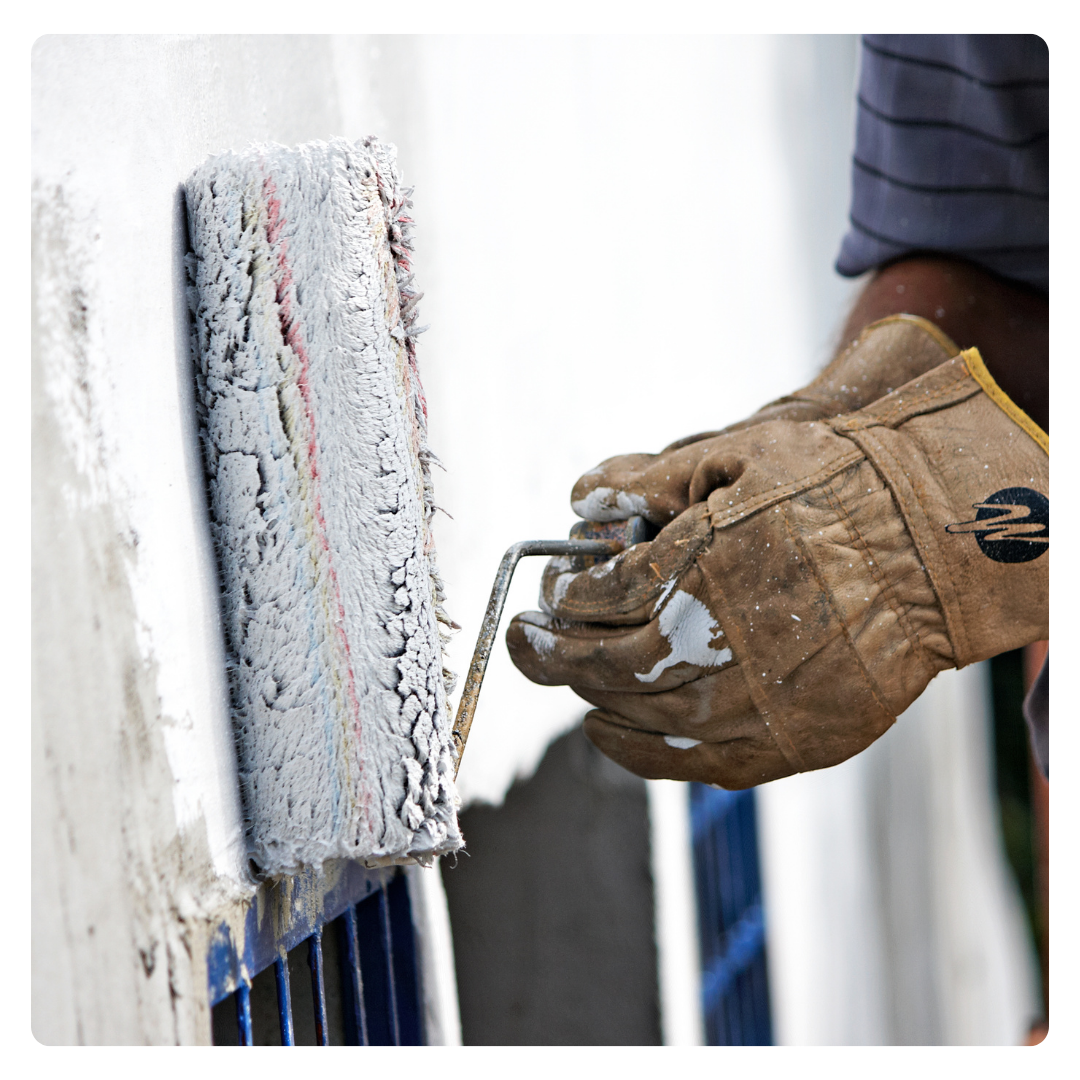 Travaux de peinture, espaces intérieur, murs et plafonds