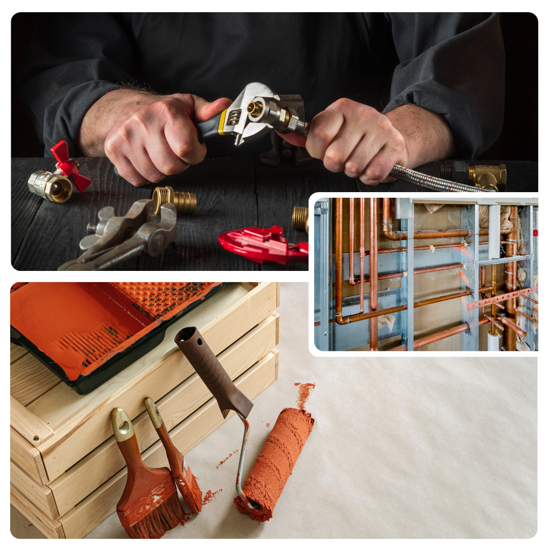 Peinture, électricité 