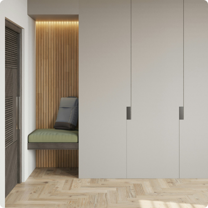 Création sur mesure, meuble intégré, encastré, dimensions