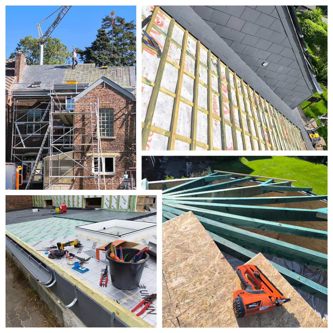 couvreur Andenne, toiture Andenne, réparation toiture, toiture EPDM, ardoise naturelle, isolation toiture, Velux, couvreur Namur, couvreur Huy, étanchéité toiture