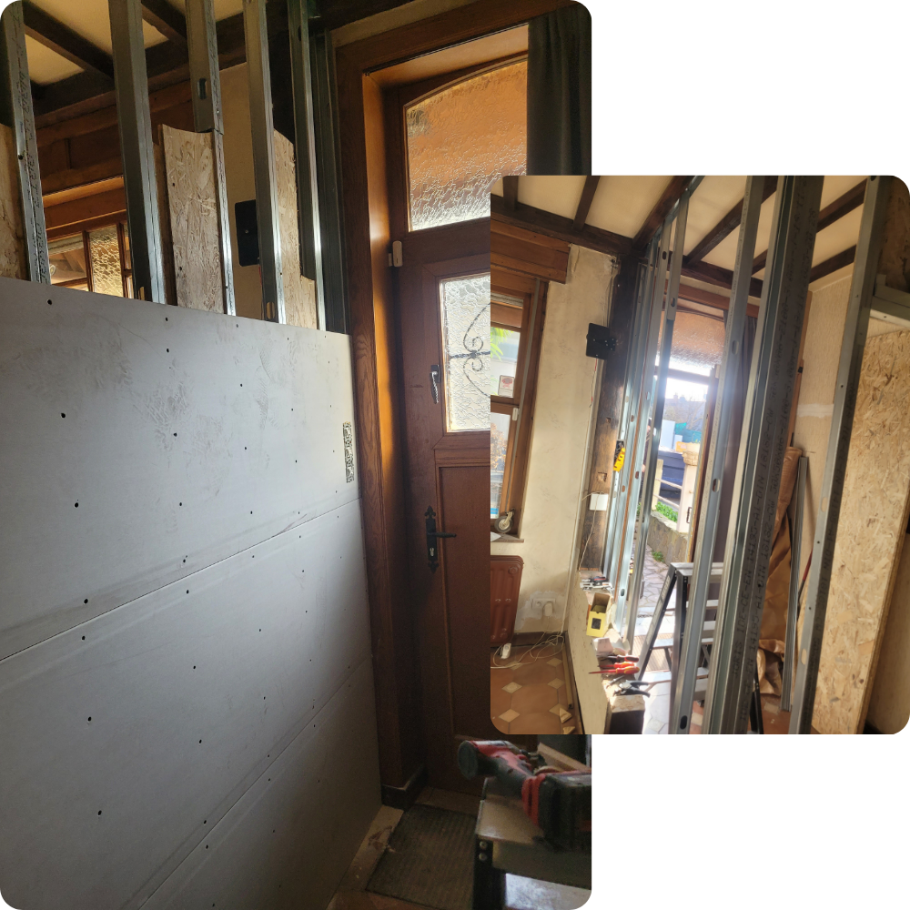 Cloisons, aménagement intérieur, jardin, entretien, élagage, tonte