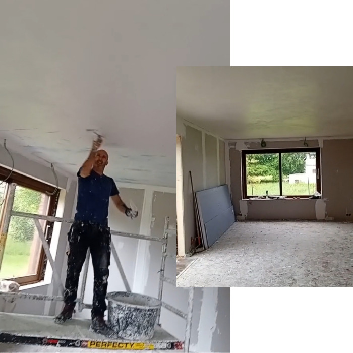 Plafonnage, plafonneur, enduit, cloisons, plaque de plâtre, placo, faux plafonds, aménagement intérieur