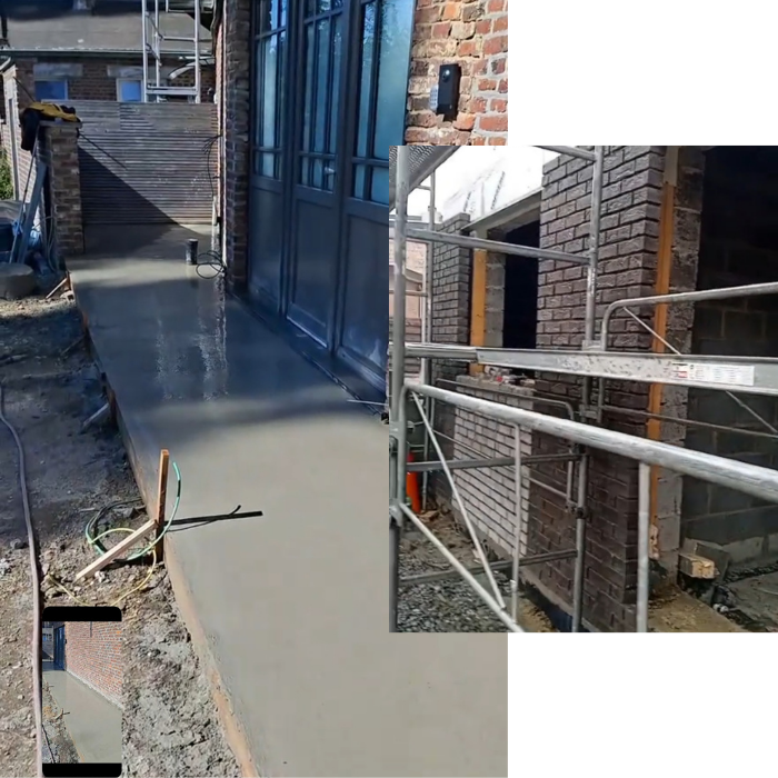 Annexe, extension, construction, construire, maçonnerie, maçon, brique, murs, porteurs, soutènement,