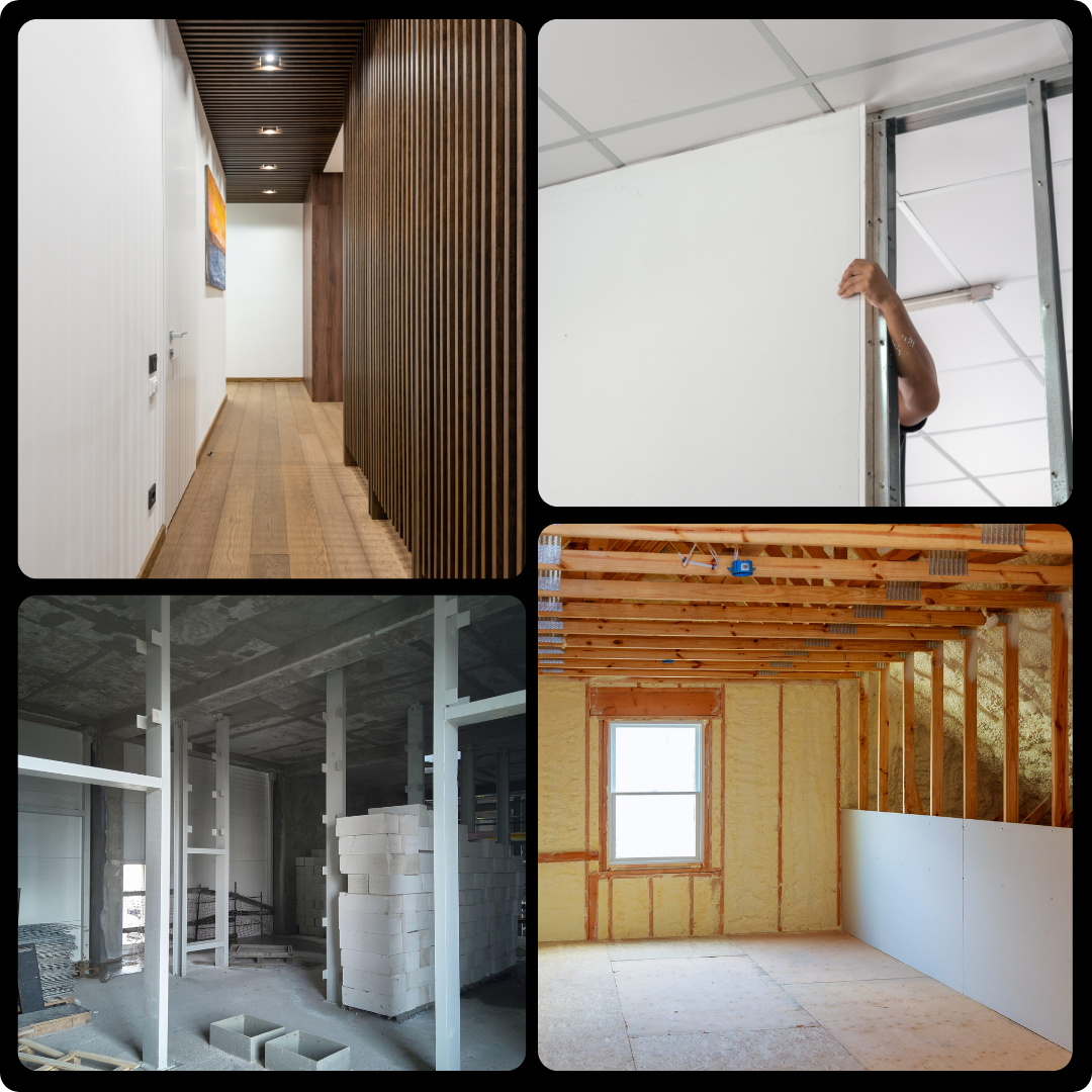 fabrication cloisons, intérieur, séparation