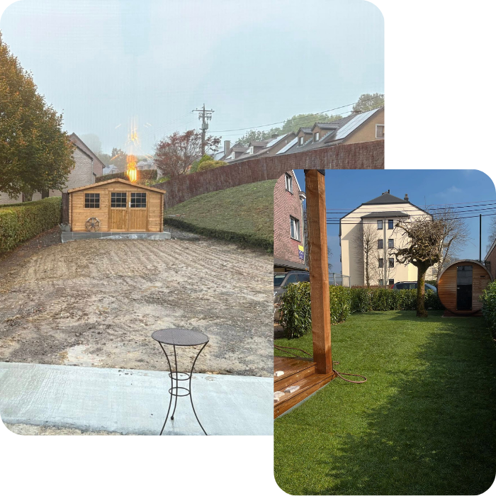 terrassement, terrain, terrasse, nivellement, aménagement extérieur, terrain