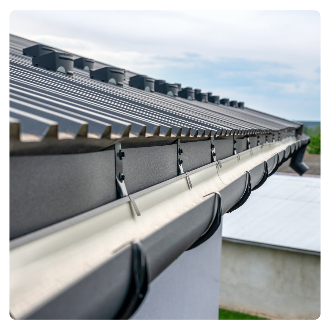 finitions de toiture, gestion des eaux