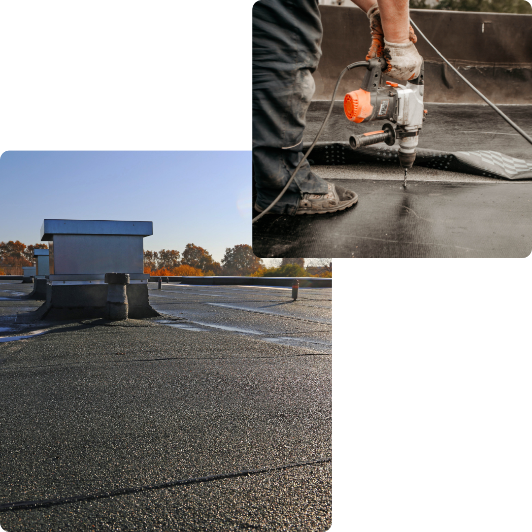 toiture plate, étanchéité