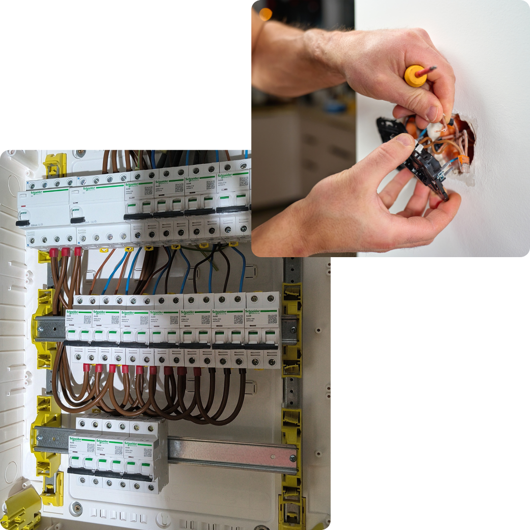 électricien Vottem, électricité générale Vottem, électricien Herstal, électricien Visé, mise en conformité électrique, schéma électrique Vottem, rénovation électrique Herstal, dépannage électrique, travaux électriques intérieur extérieur, installation électrique, électricité région liégeoise, Faelys Elec'vents