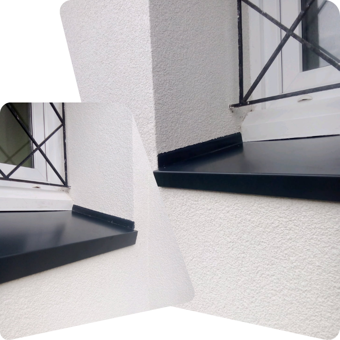 Seuil de fenêtre, châssis, isolation thermique, étanchéité