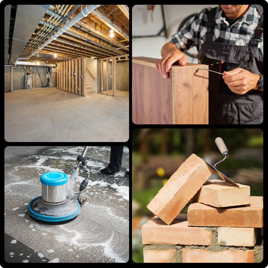 travaux de construction, Dressings, escaliers, portes, châssis, meubles sur mesure, terrasses bois, bardage
