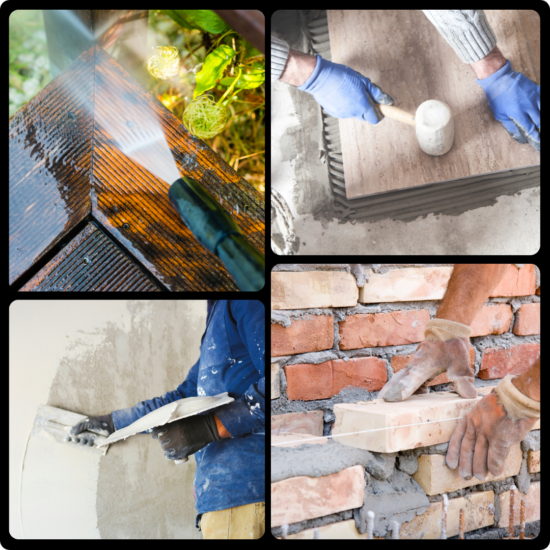 Gros œuvre, extensions, annexes, maçonnerie, construction bois, démolition
