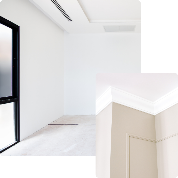 Parachèvement, enduit, murs, intérieur, rénovaiton intérieure, travaux, cloisons, aménagement