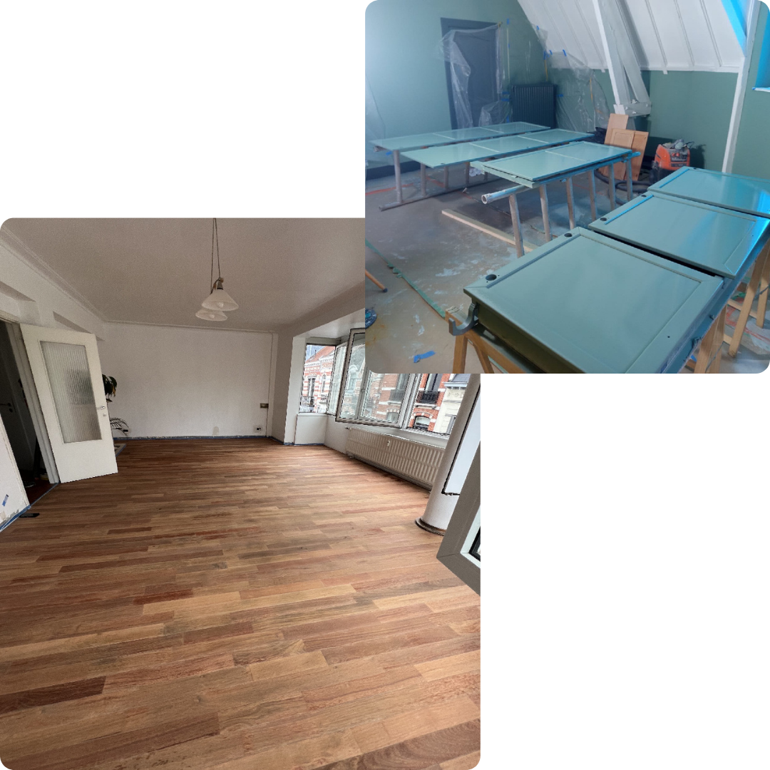 Cuisine équipée, nouvelle cuisine, meubles en bois, mobilier, tiroir, placards