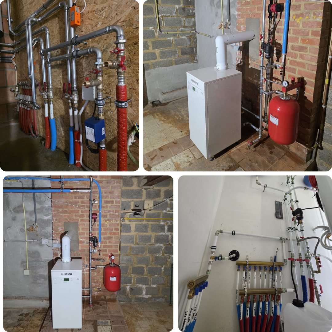 eau chaude, installation, appareils sanitaires, équipements
